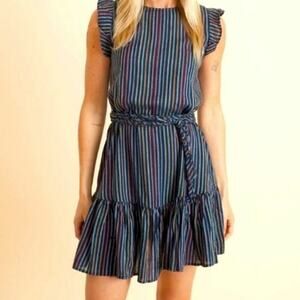 Marine Layer Laney Striped Dress Size: XS